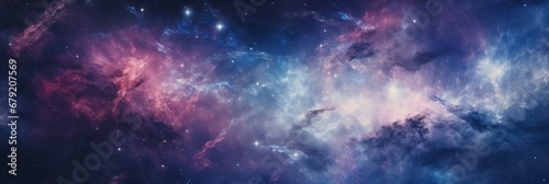 Galaxy background. Concept of space exploration photo