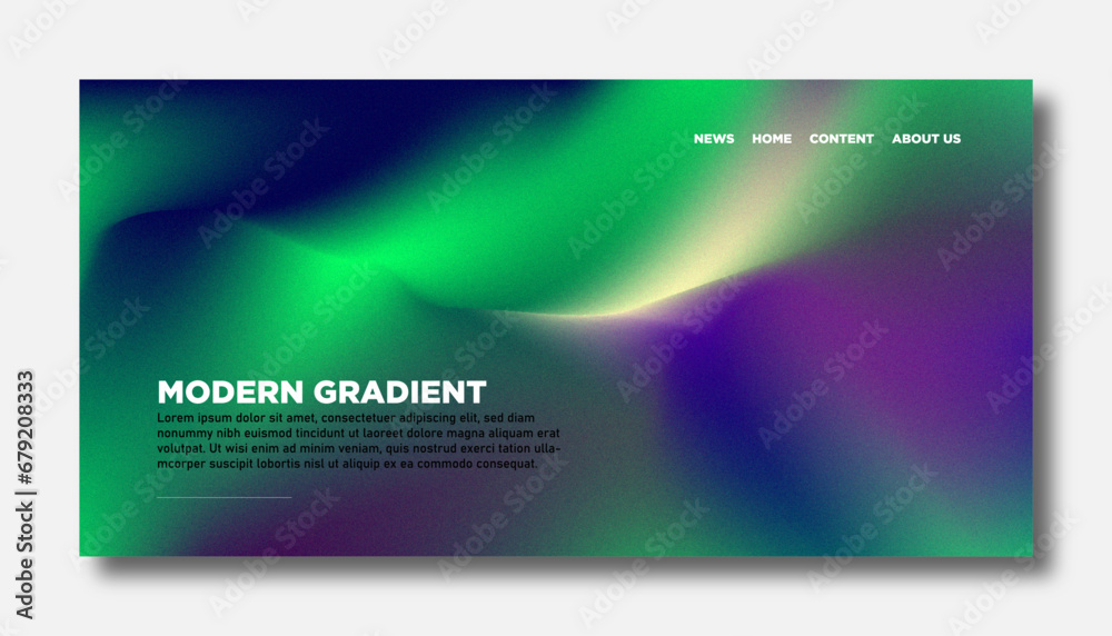 Modern Background Design with Gradient and Minimalist Gradient Background with geometric shapes for Website design, landing page, wallpaper, banner, poster, flyer, and presentation
