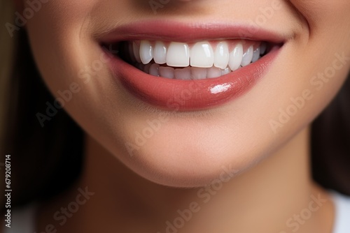 Picture of Strong and healthy teeth of a woman