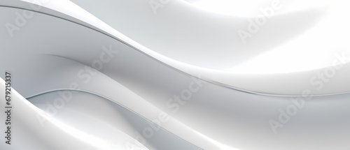 Luxury waves white shine abstract background.