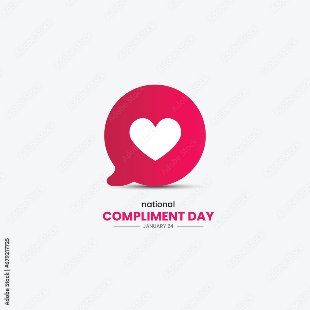 National Compliment Day. Compliment Day creative concept. love talking background. National Compliment Day. Compliment Day creative concept. love talking background.