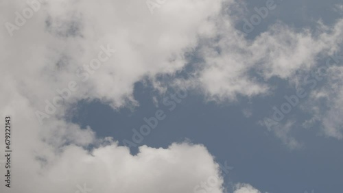 Blue sky and white clouds