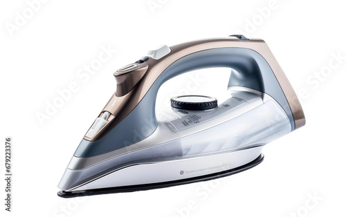 Fabulous Original Soft Clothes Iron Isolated on Transparent Background PNG.
