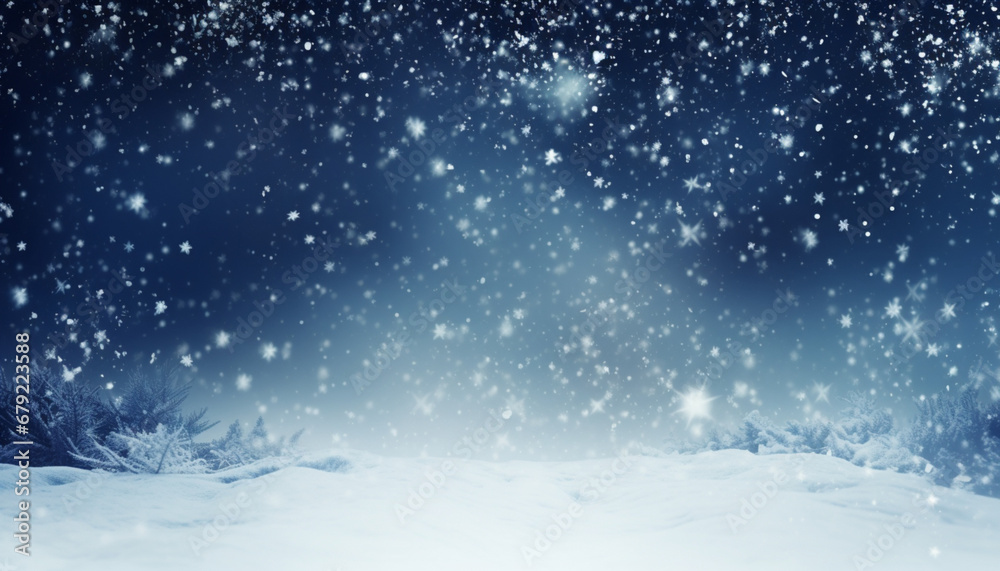 blue christmas background generating by AI technology blue christmas background generating by AI technology