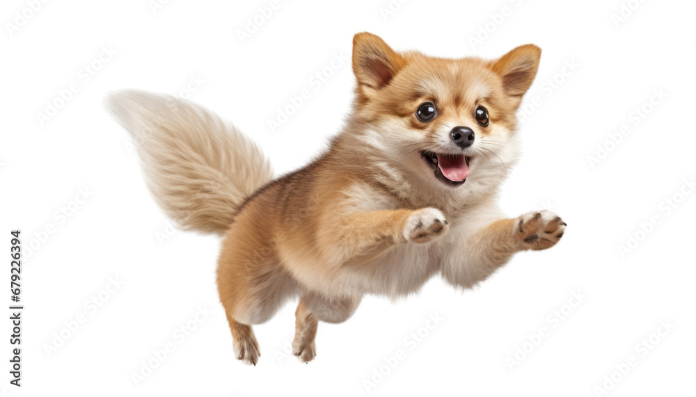 jumping corgi dog isolated on transparent background cutout jumping corgi dog isolated on transparent background cutout