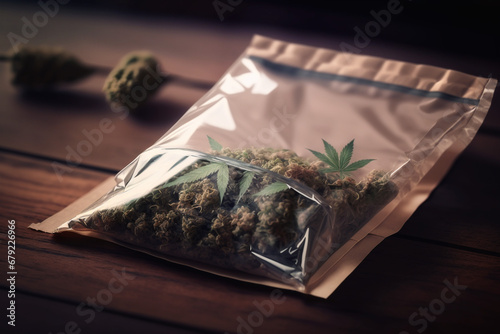 Close-up of packaged marijuana, marijuana buds, 4 cannabis pots, tightly packed marijuana buds, marijuana leaves, smoking a huge amount of weed, cannabis leaves