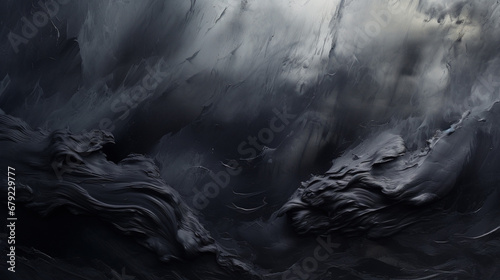 A background created from black oil