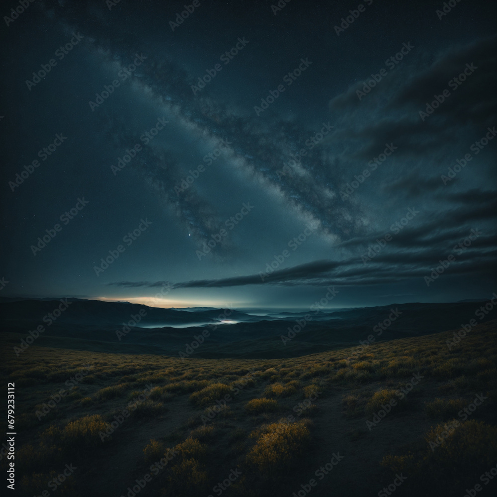 milky way in the night sky milky way in the night sky