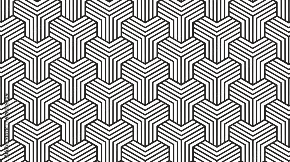 3d line pattern background design, 3d simple line pattern