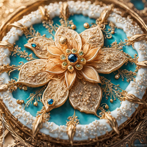gold ornament