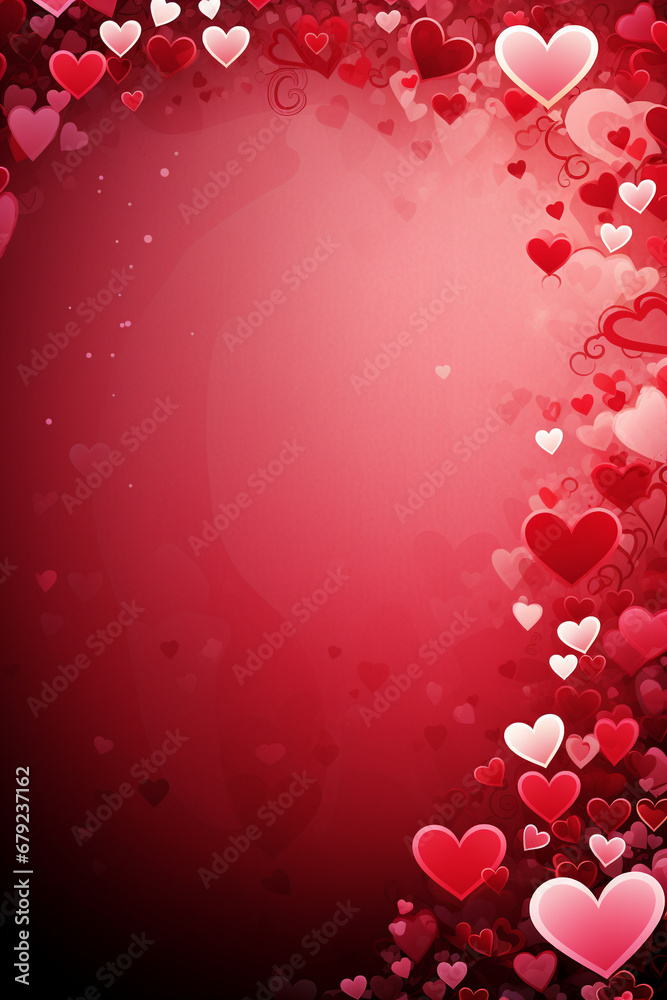 Background or Mockup, layout dedicated to Valentine's Day.