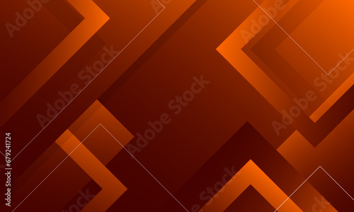 Abstract orange geometric background. Eps10 vector