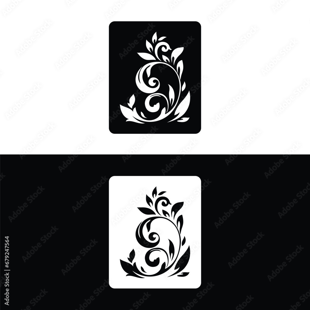 Set of differents flower linen on white background,Cute doodle floral wreath frame set,emblem or icon for company branding. Decorative flower silhouette. Tattoo art style. Set of differents flower linen on white background,Cute doodle floral wreath frame set,emblem or icon for company branding. Decorative flower silhouette. Tattoo art style.
