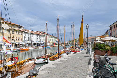 Cesenatico, Freilichtmuseum für alte Segelschiffe und Fischerboote