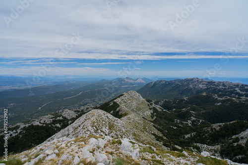 View of the mountain landscape