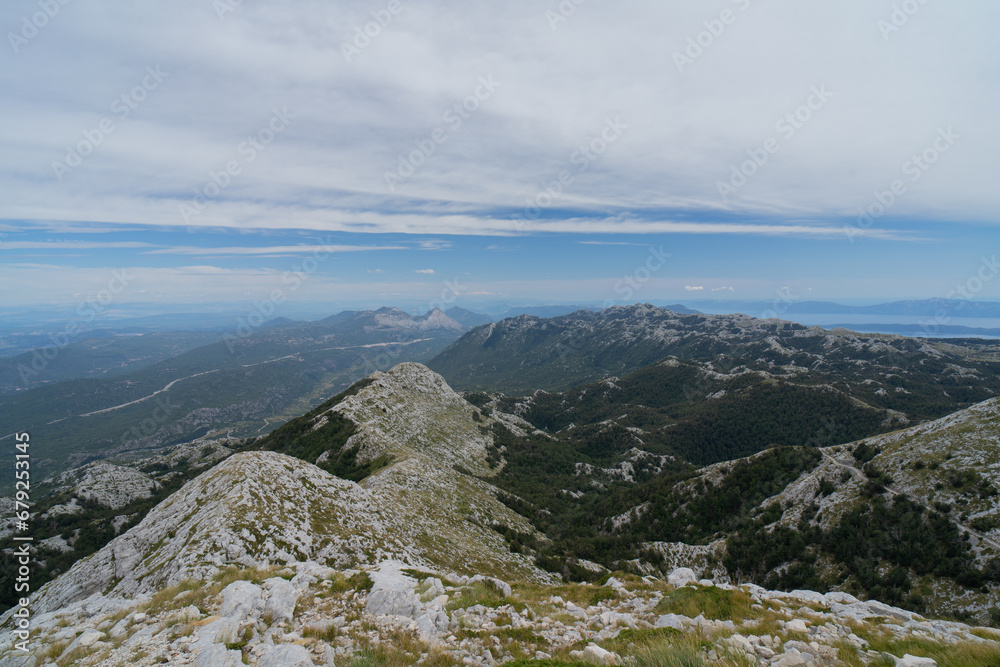 View of the mountain landscape