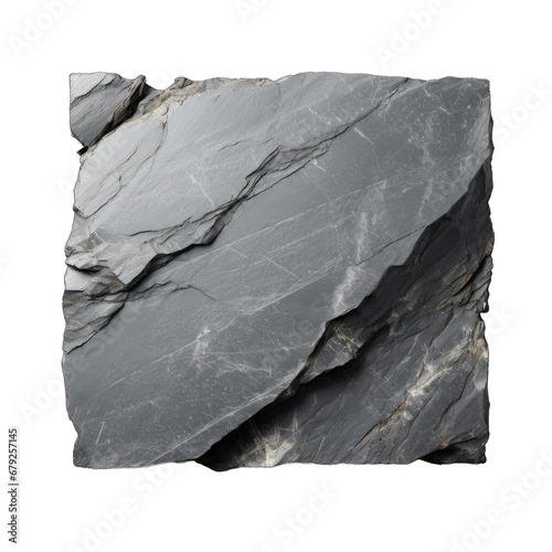 Soapstone stone isolated on transparent background photo