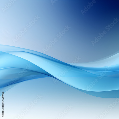 A vacant background for banner background color blue