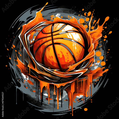  tshirt design graphic logo design graffiti basketbal