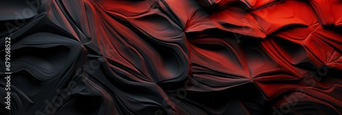 Black and red abstract background made out of stone. luxurious wallpaper. Mobile web banner grunge backdrop.