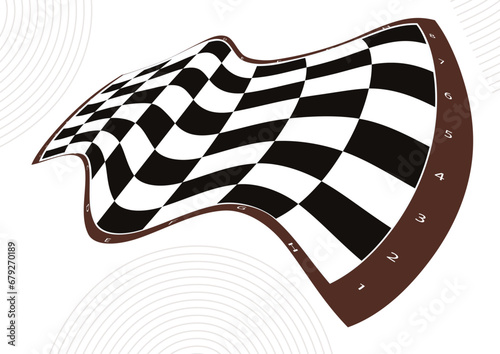 abstract checkered vector background template