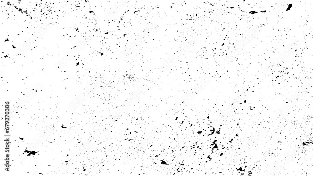 Abstract background. Monochrome texture. Image includes a effect the black and white tones. Isolated black powder on a white background