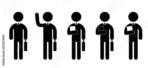 stickman, stick figure man. No sales at the door. No soliciting, faith, creed, or religious sign. Stop, do not knock the door or do not disturb sign. No Salesmen. No sale, shopping or special offer.