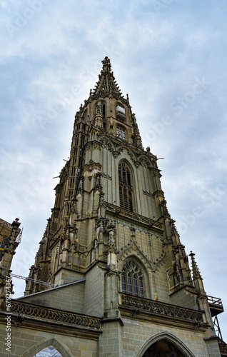 Main tower of Bern Cathedral