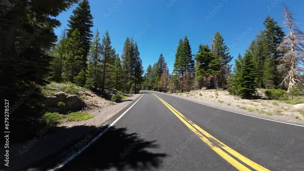 Lassen Volcanic National Park North Entrance to Paradise Meadow 06 Rear View Driving Plates of Volcanic Legacy Scenic Byway Southbound California USA Ultra Wide Lassen Volcanic National Park North Entrance to Paradise Meadow 06 Rear View Driving Plates of Volcanic Legacy Scenic Byway Southbound California USA Ultra Wide