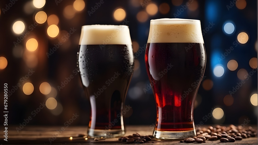 Dark Lager beer bitter and sweeter as well as more malty, Altbier and