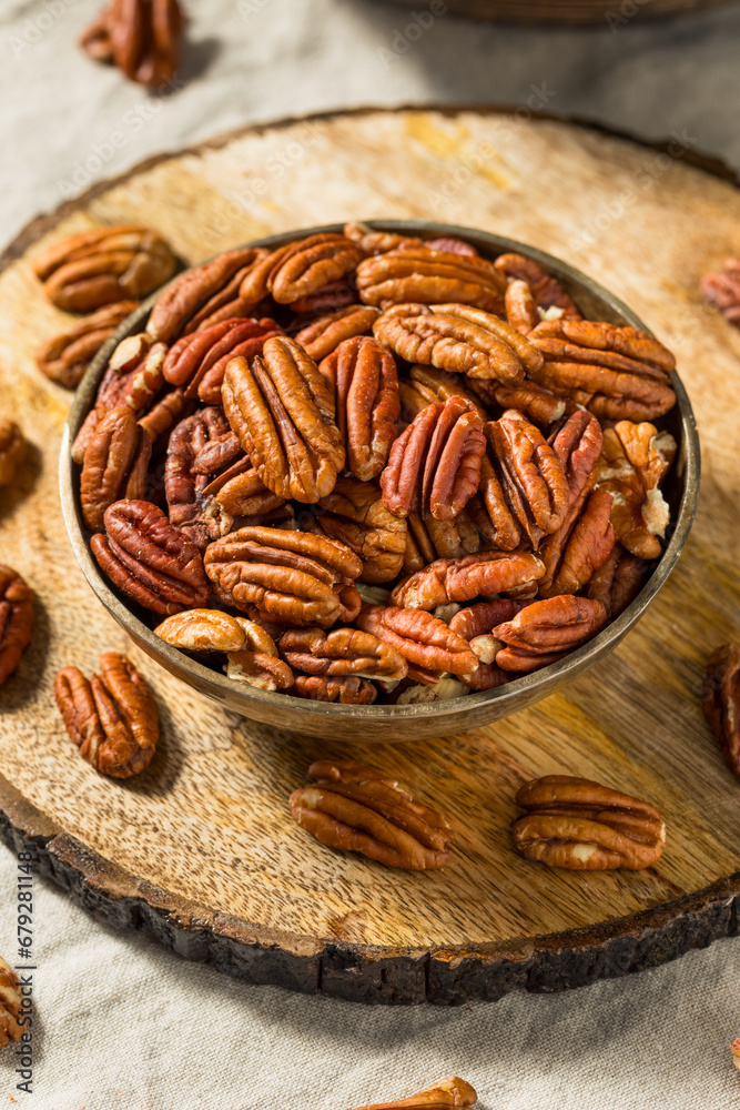 Raw Organic Dry Pecan Nuts