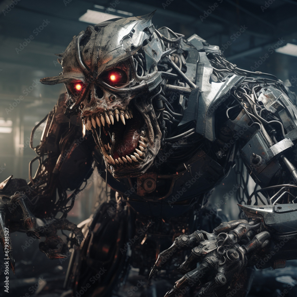 Fototapeta premium モンスター・アーミー