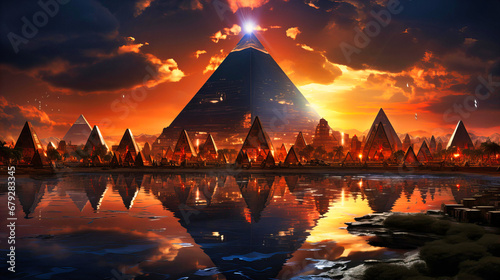 Ancient pyramids serving as tech hubs