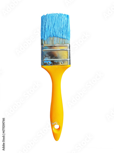 Fototapeta Naklejka Na Ścianę i Meble -  Paint brush isolated on transparent free PNG background.