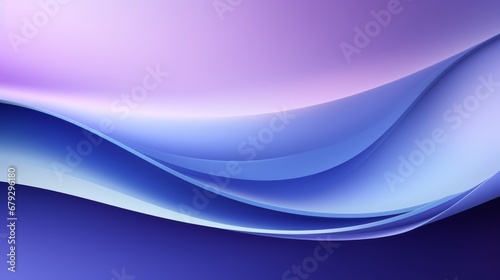 Sleek Futuristic Gradient  Abstract Layers of Blue and Purple