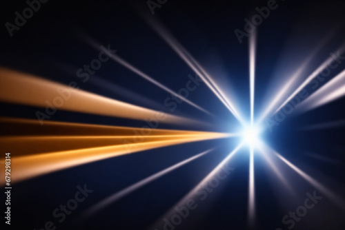 Abstract background with glowing lines, rays. AI