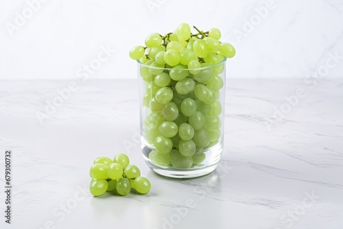 Fresh vine bunch food sweet ripe grapes juicy white green fruit