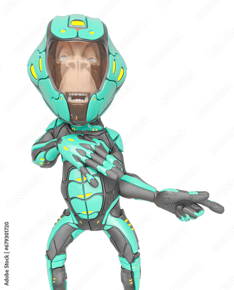 chimpanzee astronaut is dancing chimpanzee astronaut is dancing