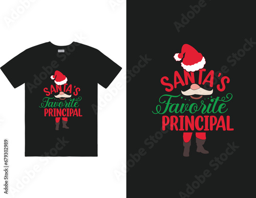 Santa's Favorite Principal design