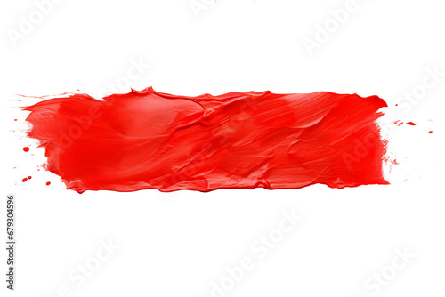 Liquid red splash Color design Stroke. Gradient colorful abstract background, color element, wallpaper, isolated PNG background. photo