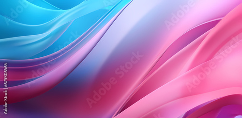 wallpapers, pink and blue wavy pattern, in the style of abstract composition, luminescence, dark magenta and light azure, glass as material, delicate materials, sleek and stylized, symbolic-vibrant