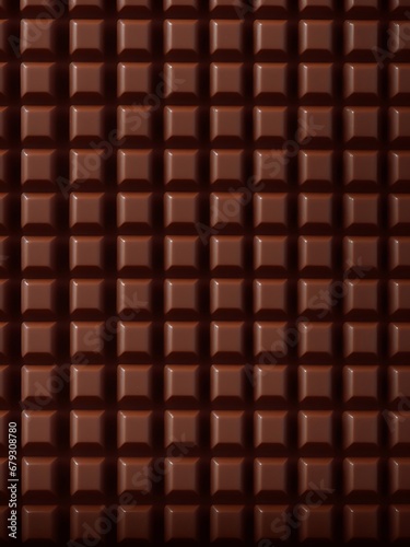 Chocolatte background. AI generated illustration
