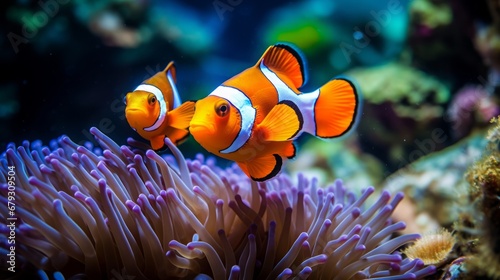 clown fish on the seabed. © Yahor Shylau 