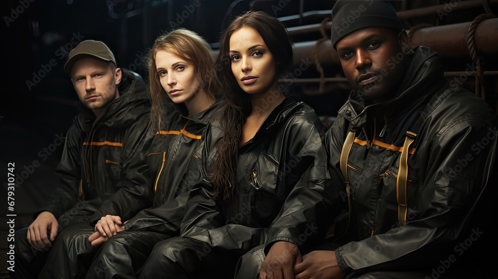 Fototapeta premium Celebrating Diversity and Inclusion. Fostering a Harmonious and Equitable Environment