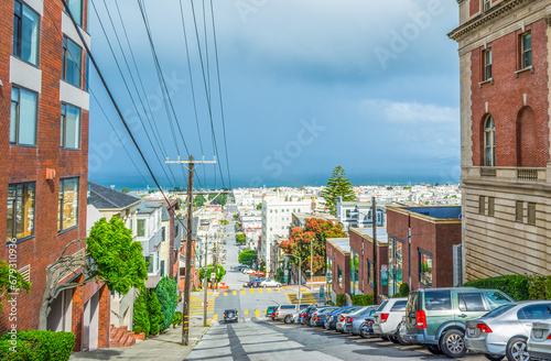 Photography grey sky in San Francisco