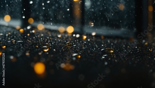 raindrops ultrarealistic photo