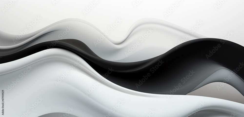 Fototapeta premium black and white abstract background