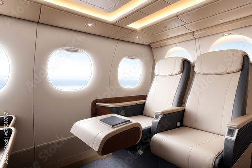 interior of a passenger plane © Acer Acer