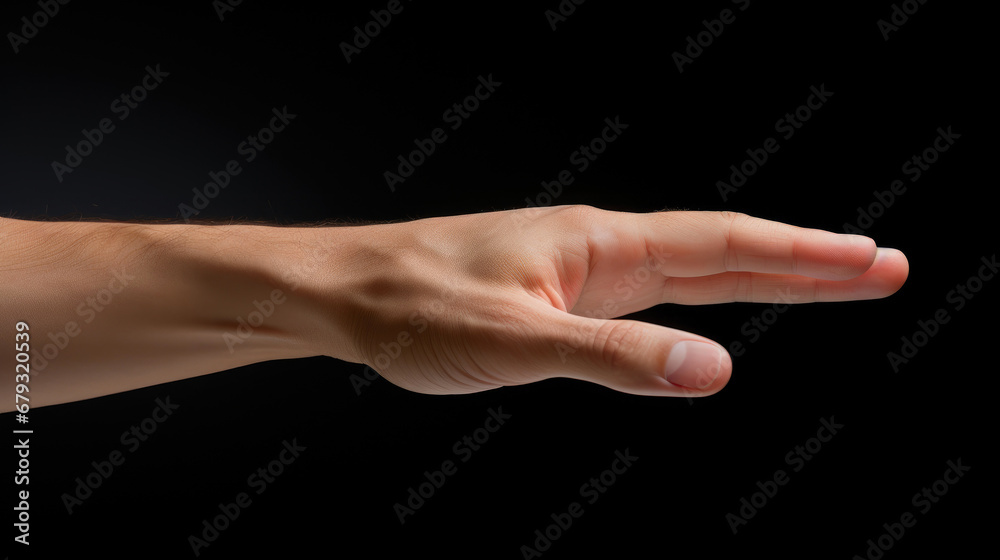 Action Gesture: Hand Reaching for Button Press Action Gesture: Hand Reaching for Button Press