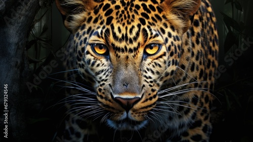 Leopard portrait